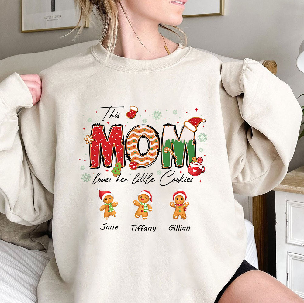 Custom Christmas Gingerbread Cookie Baking Sweatshirt