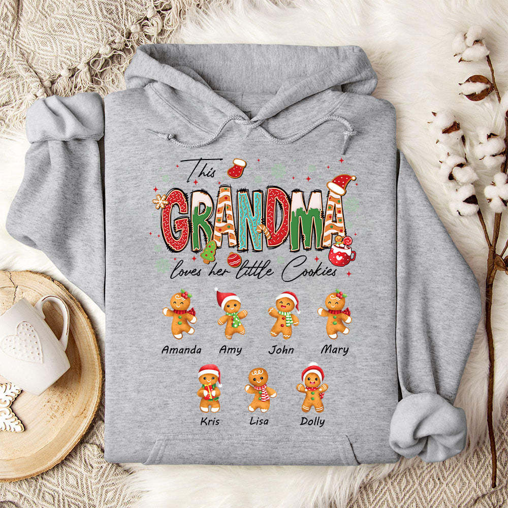 Custom Christmas Gingerbread Cookie Baking Sweatshirt