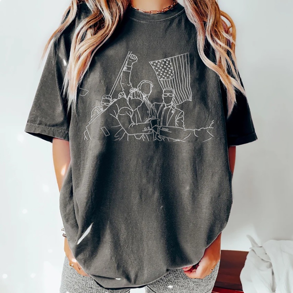 2024 Embroidered T-shirt