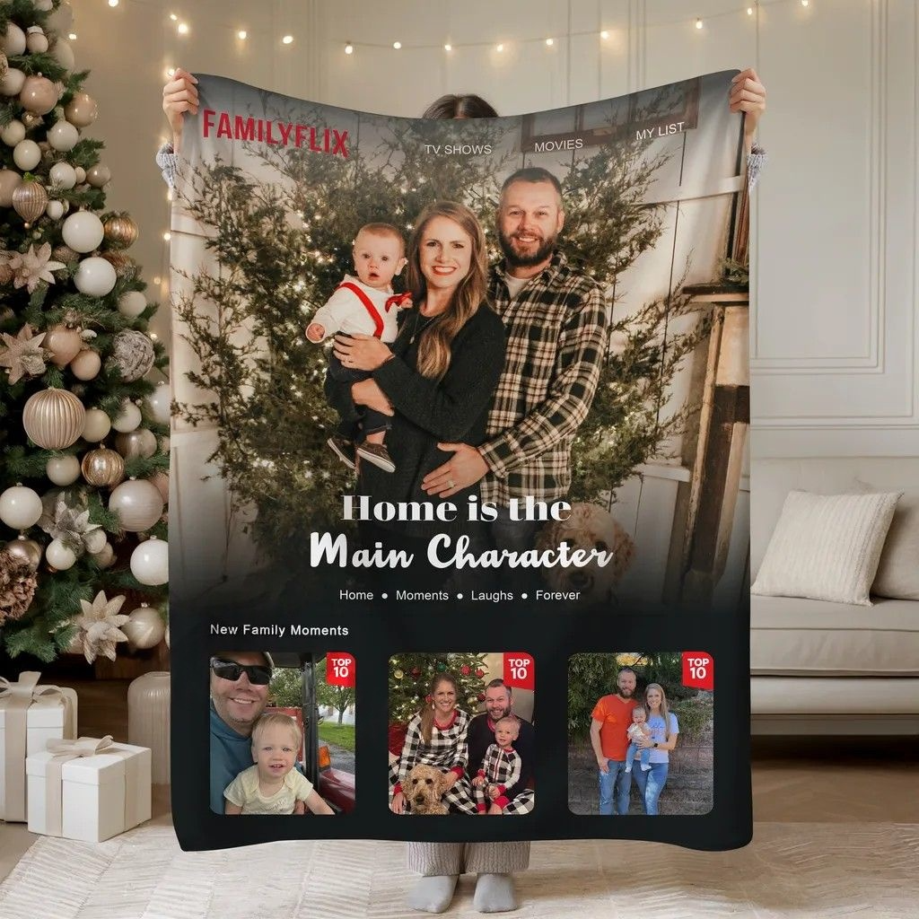 Personalized Family Memories Blanket