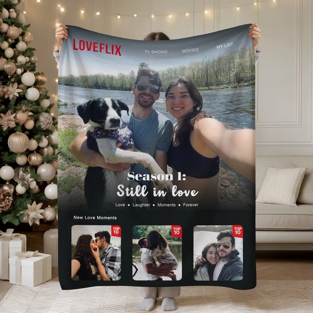 Personalized Family Memories Blanket