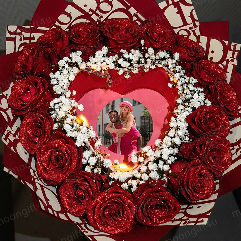 [Copy]Eternal Rose Bouquet -Glitter Rose
