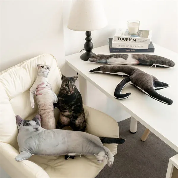 Ugly Pet Pillow Custom 3D Pet Portrait Throw Pillow