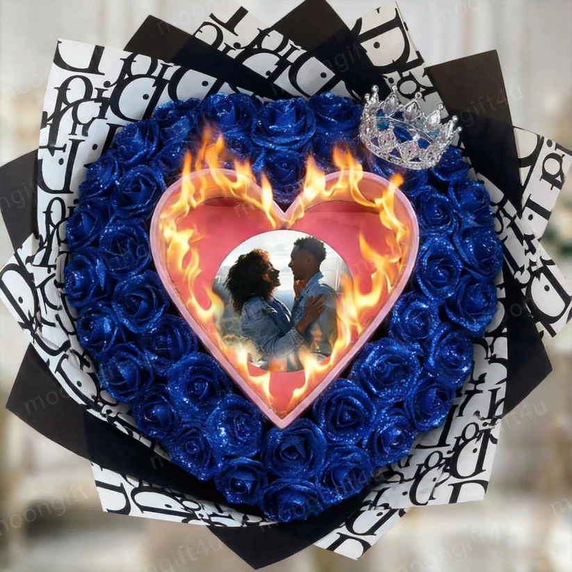 Everlasting Glitter Roses - Burnaway Edition