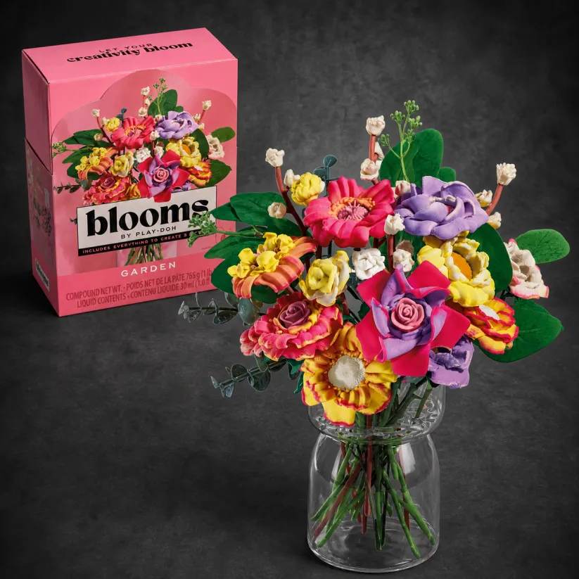 Blooms Garden Flower Bouquet Making Kit ｜Floral Crafts for Adults & Teens