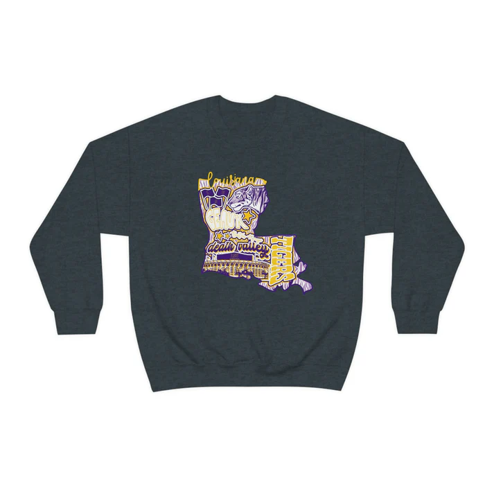 Louisiana Tiger Sweatshirt Tee Hoodie