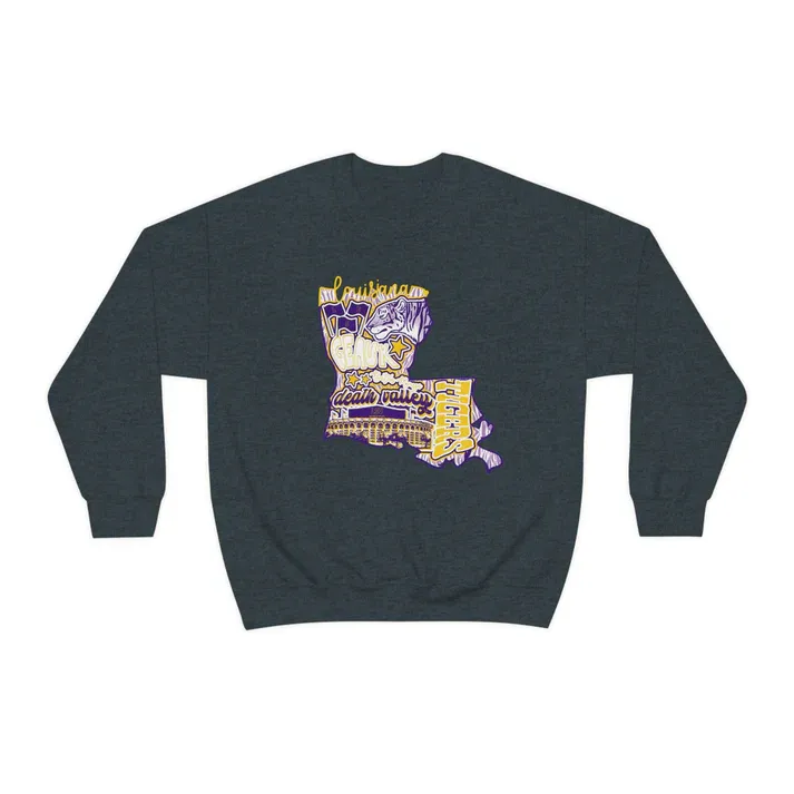 Louisiana Tiger Sweatshirt Tee Hoodie