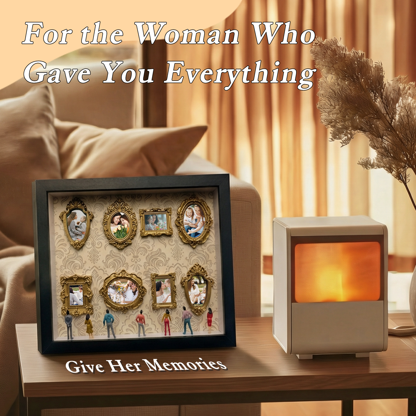 Mini Museum of Us Frame Meaningful Gift For Mom Grandma