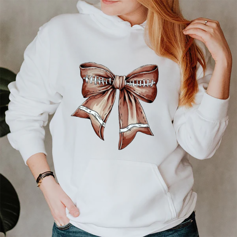 Football Bow Shirt, Football Mom Shirt, Comfort Shirt, Football Season Shirt, Fall Shirt, Football Sweatshirts, Football Mama Shirts, Bows
