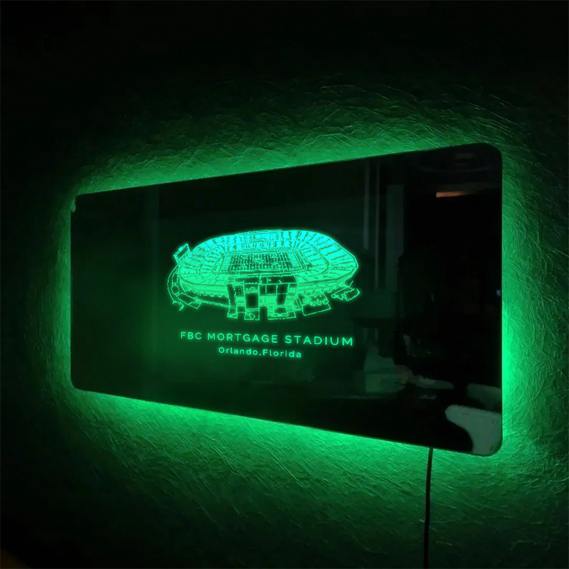 FBC Mortgage Stadium Mirror Light - Gifts for Sports Lovers