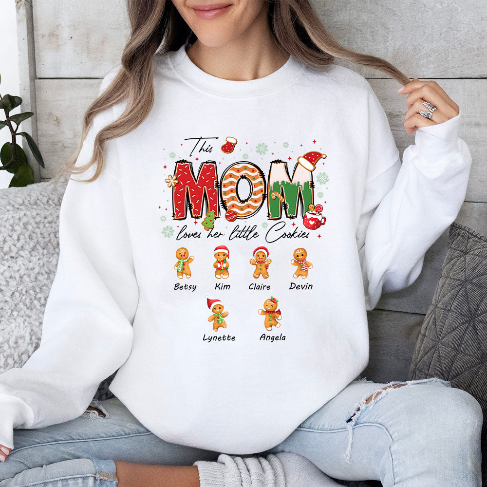Custom Christmas Gingerbread Cookie Baking Sweatshirt