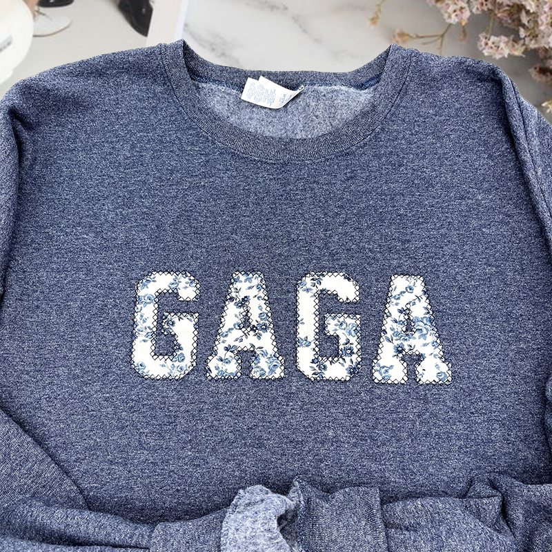 Personalized Nana Sweatshirt Gift | Personalized Embroidered Sweatshirt | Christmas Gift | Winter Apparel | Floral | Birthday Gift