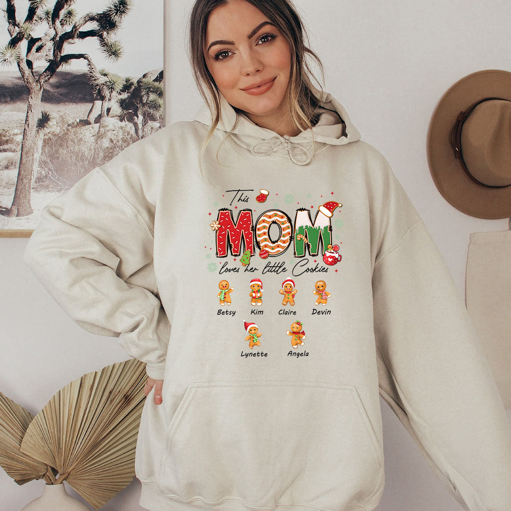 Custom Christmas Gingerbread Cookie Baking Sweatshirt