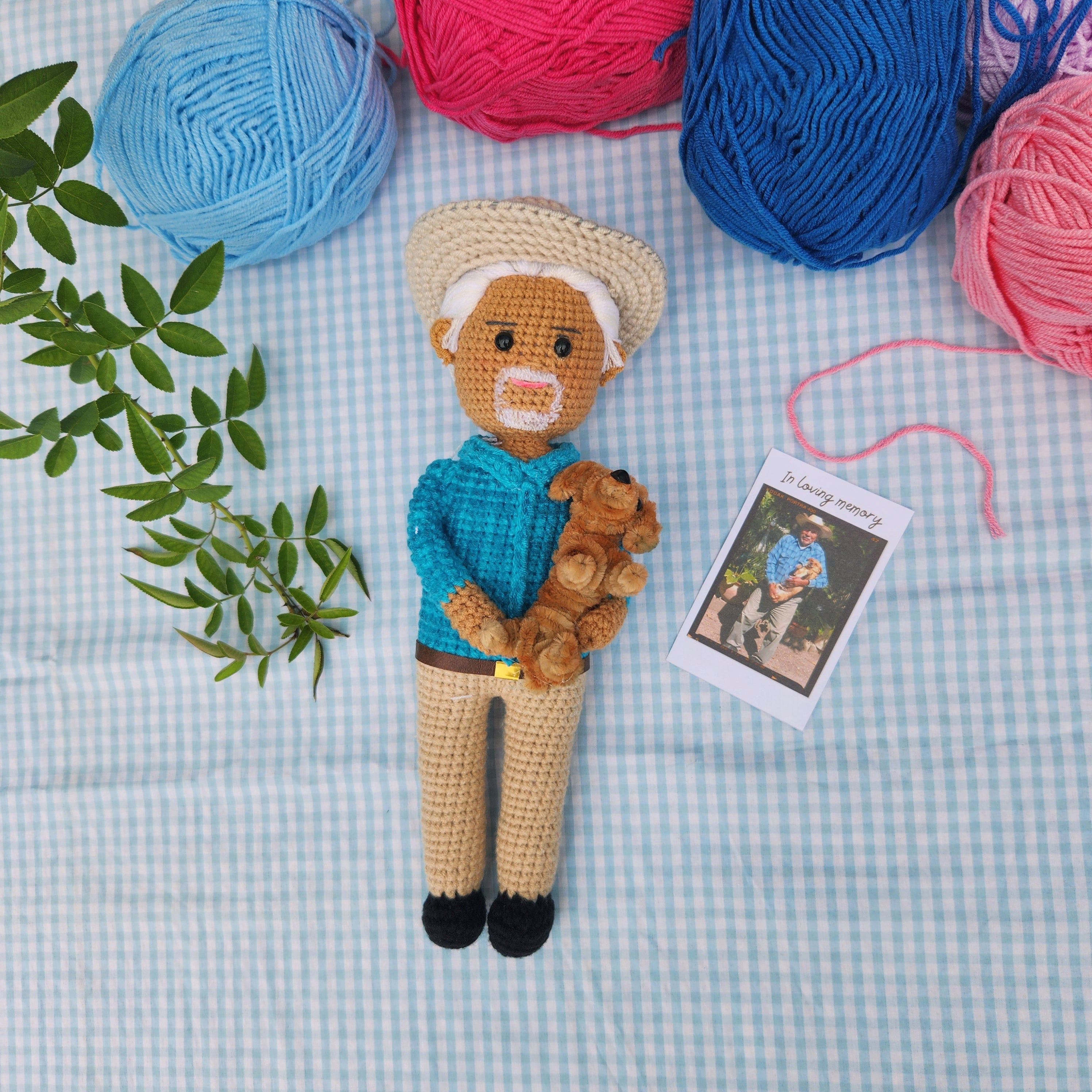 Personalized Crochet Doll (Bigger sizes)