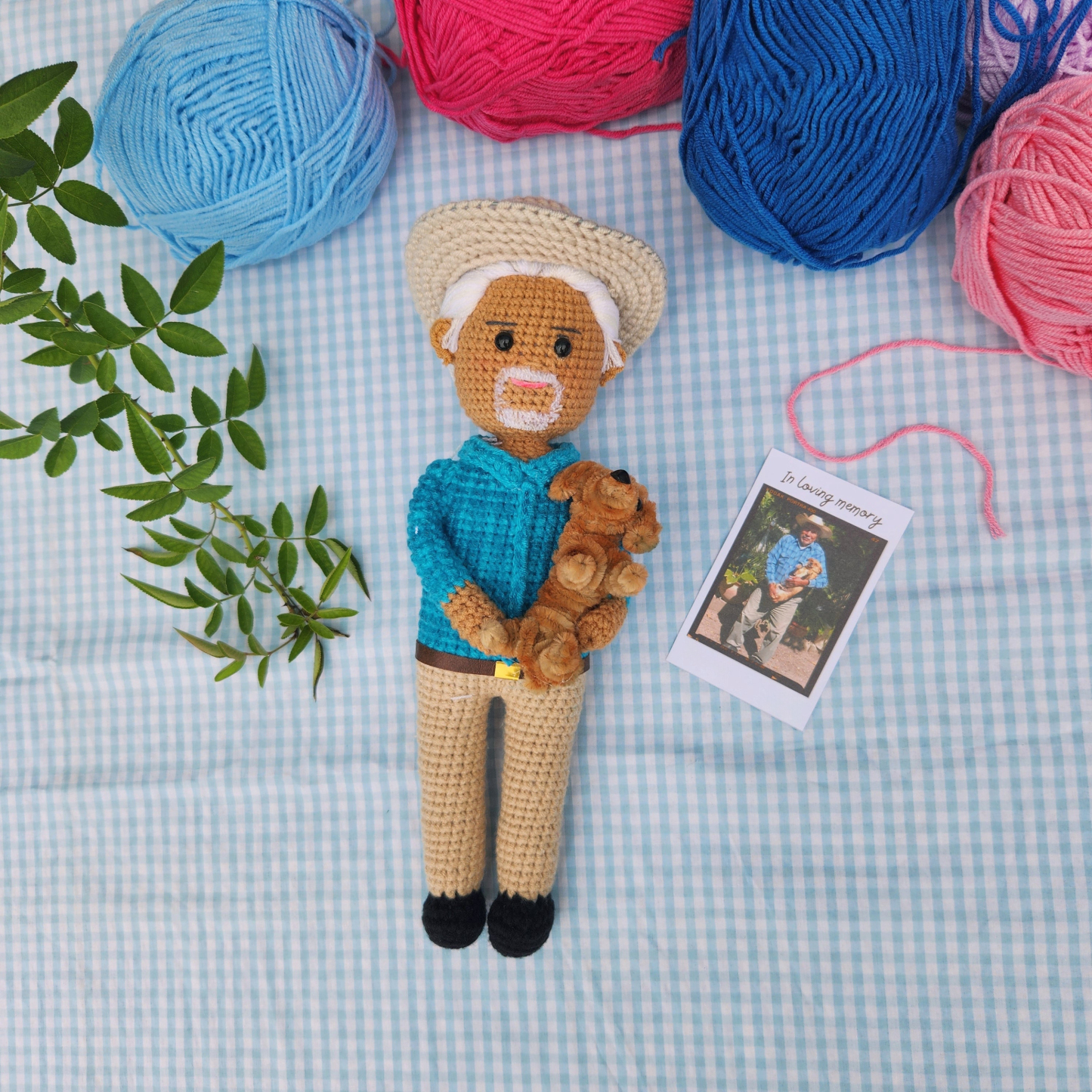 Personalized Crochet Doll (Bigger sizes)