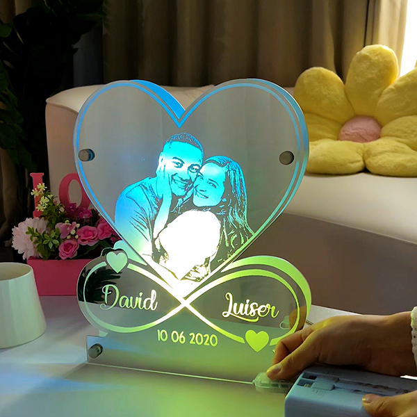 Custom Infinity Love Mirror Light