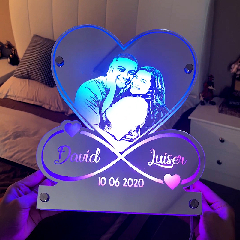 Custom Infinity Love Mirror Light