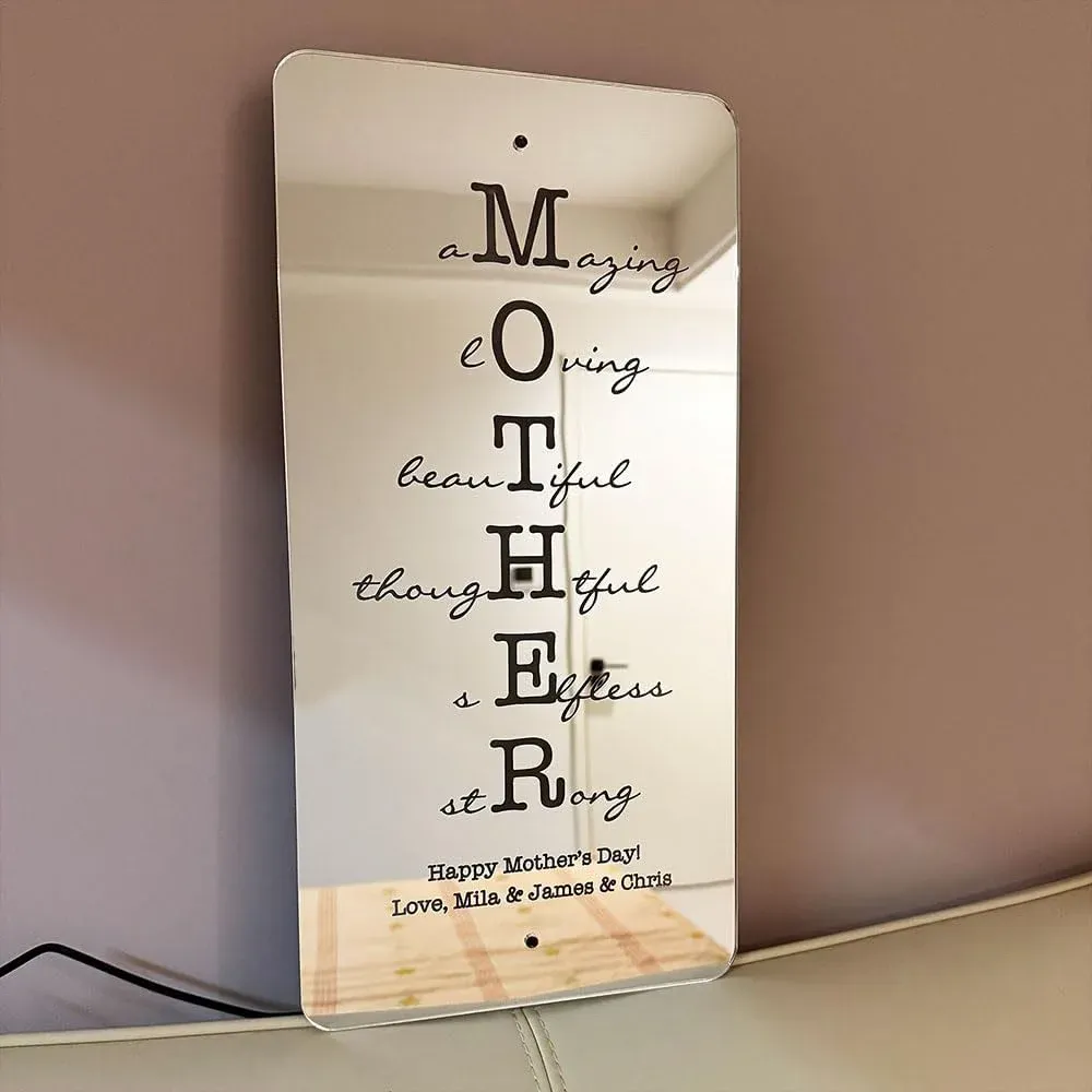 Custom Amazing Mother & Grandma Mirror