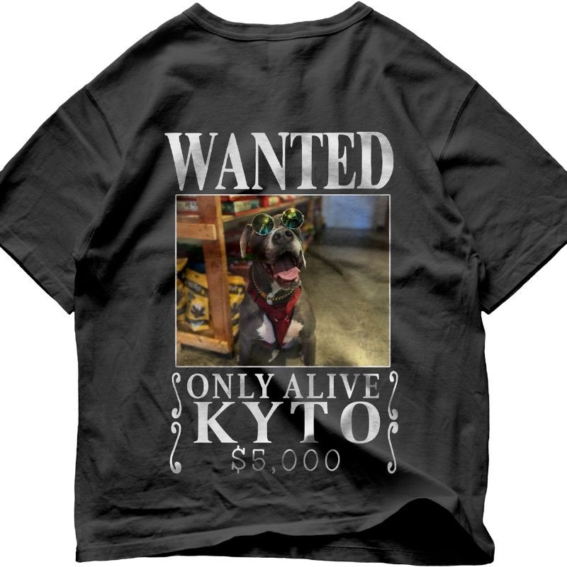 "WANTED" HANDCRAFT TEE