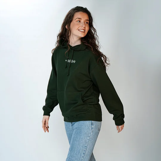 Custom Scannable Music Code Embroidered Sweatshirt 