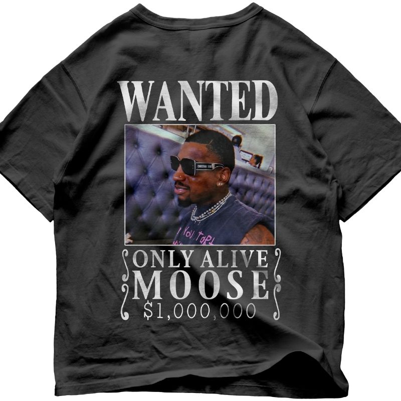 "WANTED" HANDCRAFT TEE