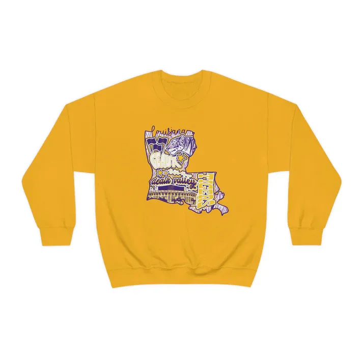 Louisiana Tiger Sweatshirt Tee Hoodie