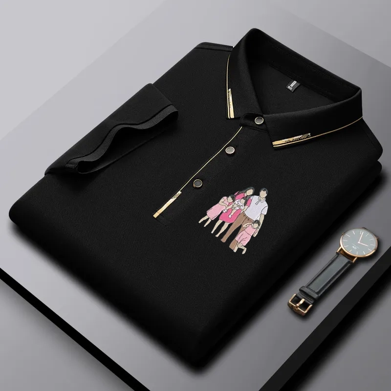 Men's Business Casual Cotton POLO Shirt