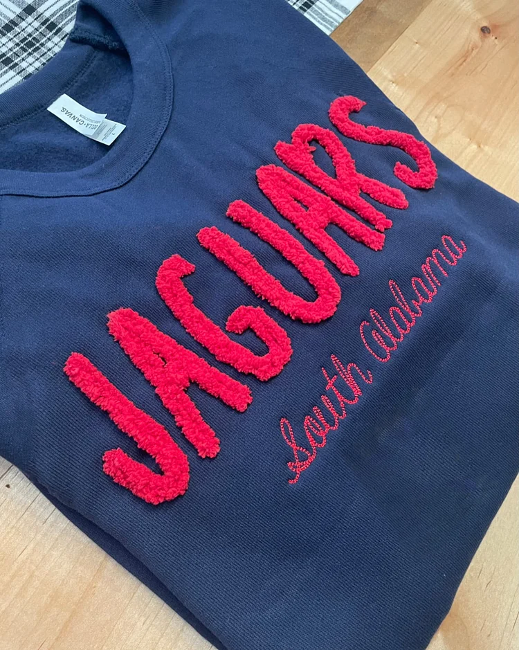 Custom Chenille Team Sweatshirt