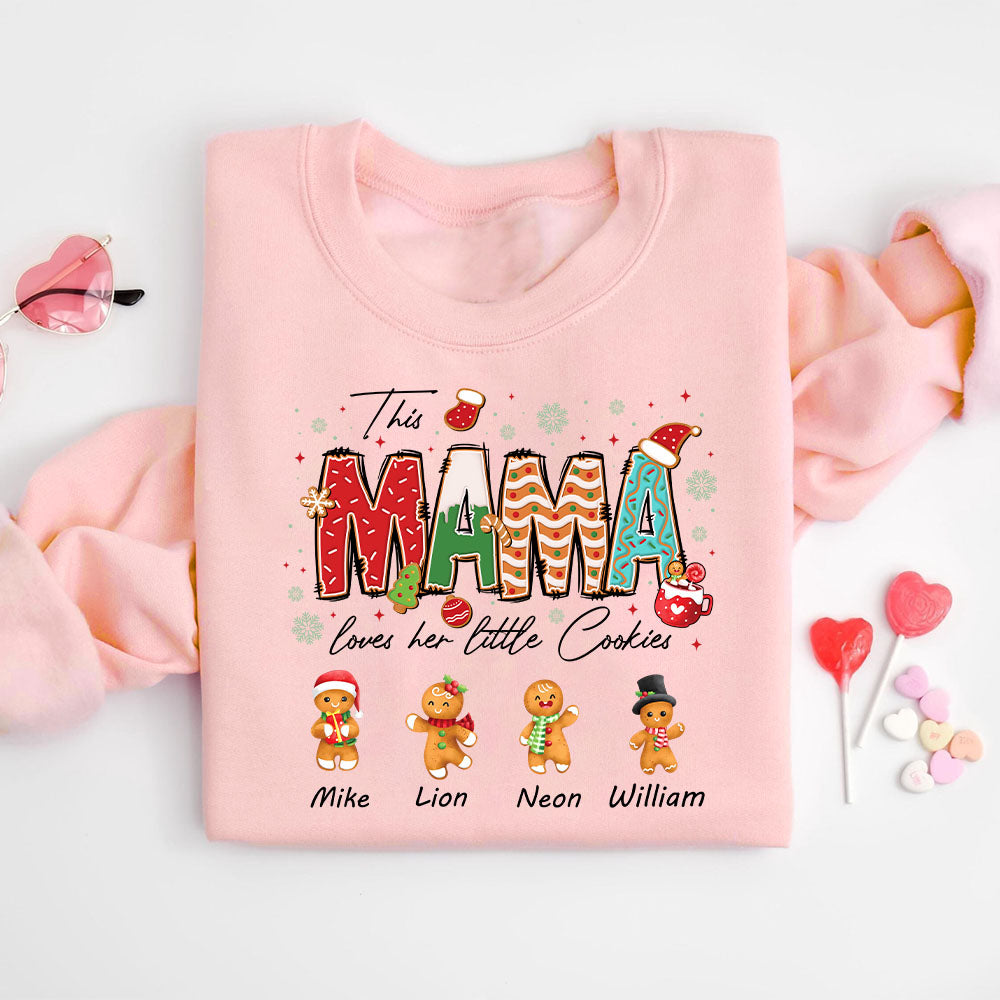 Custom Christmas Gingerbread Cookie Baking Sweatshirt