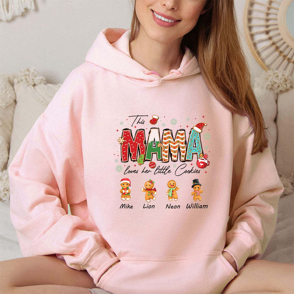 Custom Christmas Gingerbread Cookie Baking Sweatshirt