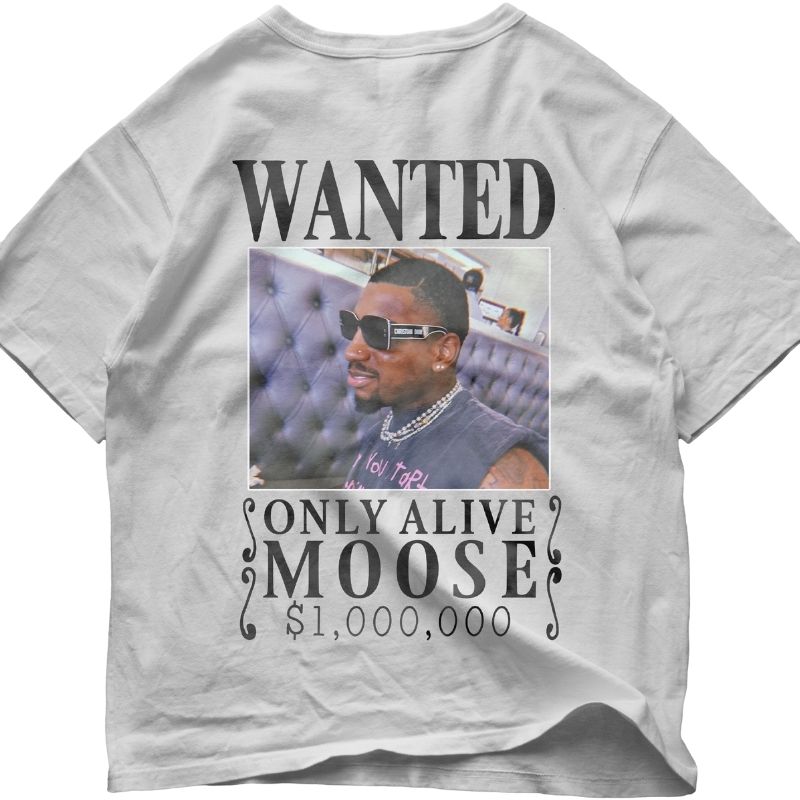 "WANTED" HANDCRAFT TEE