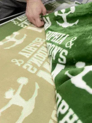 Personalized Bleacher Blanket