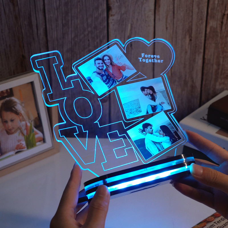 Personalized Love Photo Night Light
