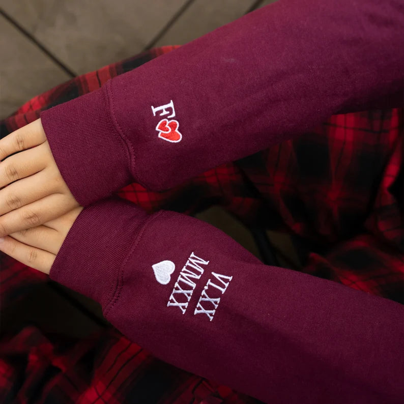 Embroidered Portrait From Your Photo Sweatshirt, Sweatshirt With Photo, Personalized Portrait Sweatshirt For Men,Dad Sweatshirt,Gift For Dad