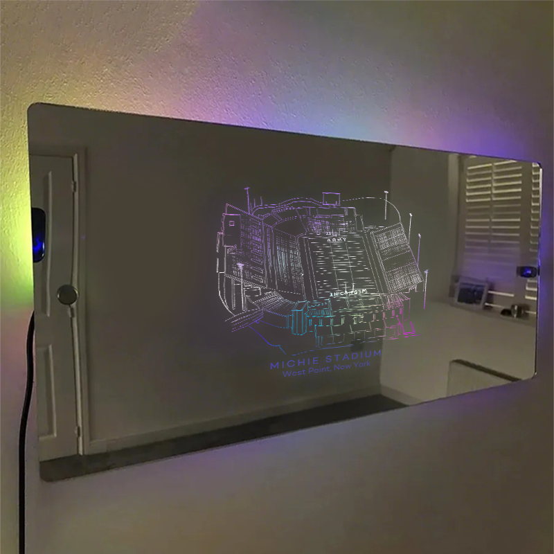 Michie Stadium Mirror Light - Gifts for Sports Lovers