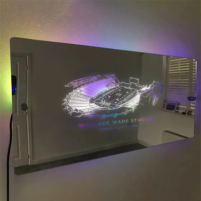 Wallace Wade Stadium Mirror Light - Gifts for Sports Lovers
