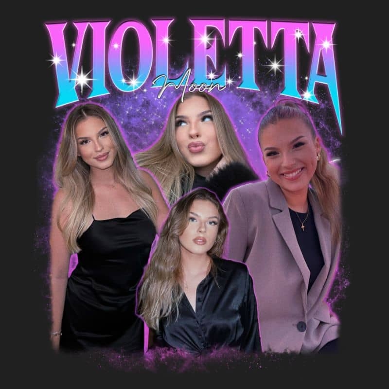 "MOON" HANDCRAFT TEE