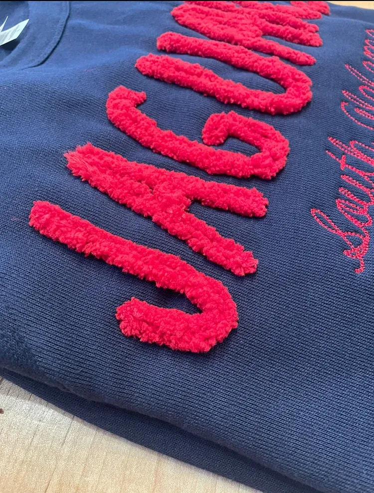 Custom Chenille Team Sweatshirt