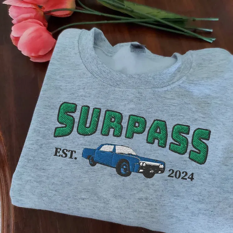 Car Owner Custom Car Embroidered Apparel Sweatshirt Car Sweatshirt