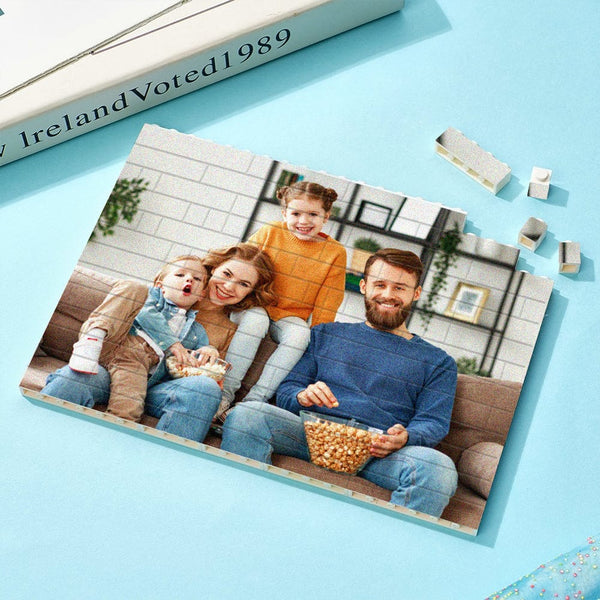 Personalized Building Brick Custom Photo Block