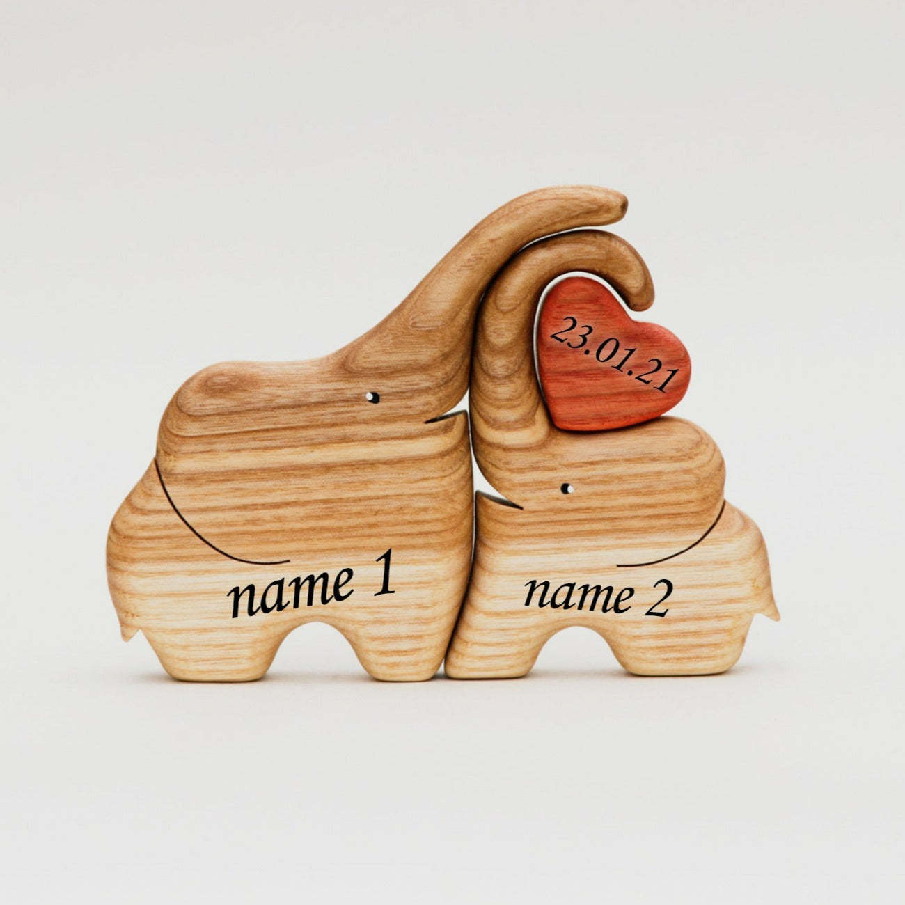 Wooden Elephants Family Puzzle 8 Childs🐘