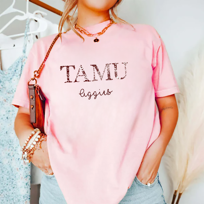 Customized Texas A&M Aggies Football Sweatshirts With Trendy Floral Embroidery