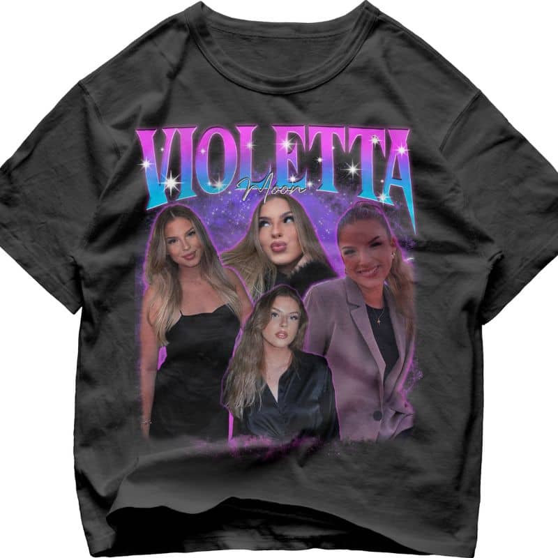 "MOON" HANDCRAFT TEE