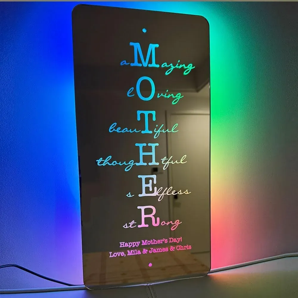 Custom Amazing Mother & Grandma Mirror