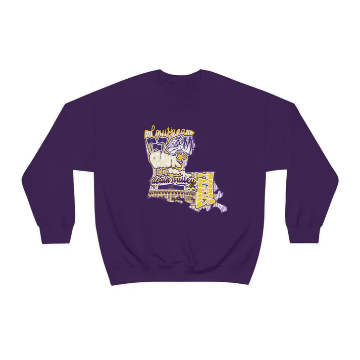 Louisiana Tiger Sweatshirt Tee Hoodie