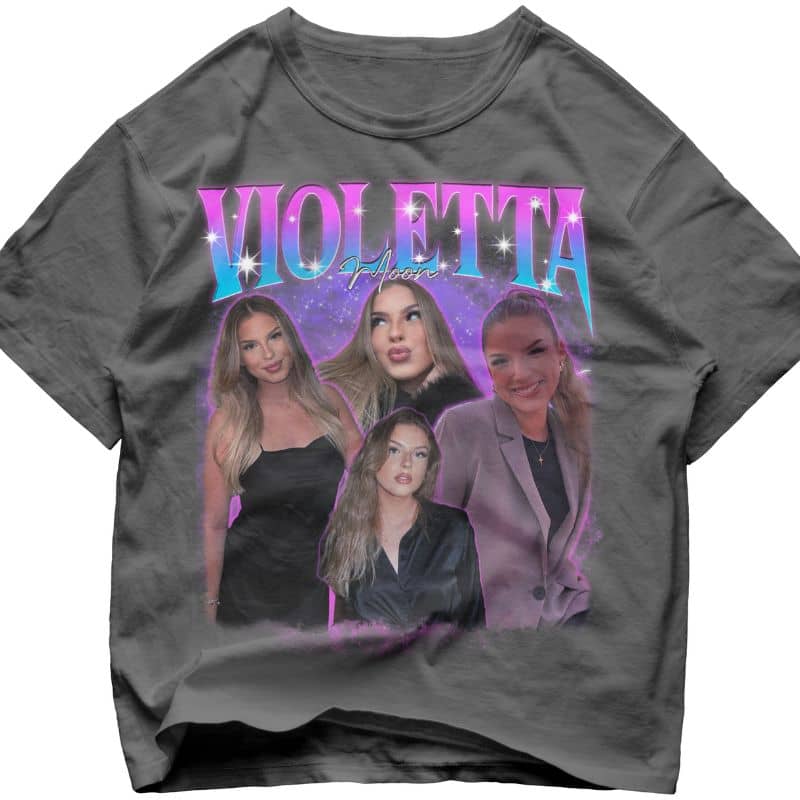 "MOON" HANDCRAFT TEE