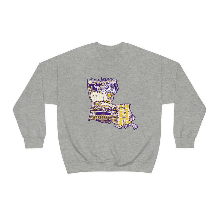 Louisiana Tiger Sweatshirt Tee Hoodie