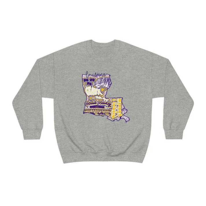 Louisiana Tiger Sweatshirt Tee Hoodie