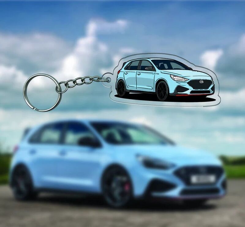 Personalized Photo Keychain Cool Gift For Car Lovers