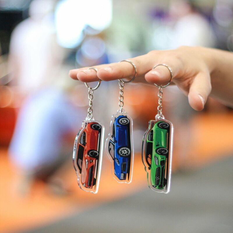Personalized Photo Keychain Cool Gift For Car Lovers